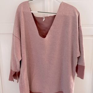 Free people intimately fleece oversized sweatshirt